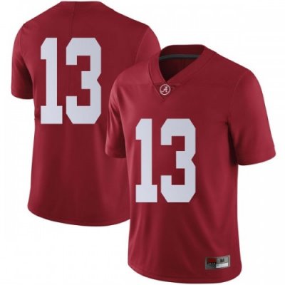 Youth Alabama Crimson Tide #13 Tua Tagovailoa Crimson Limited NCAA College Football Jersey 2403RXIQ7